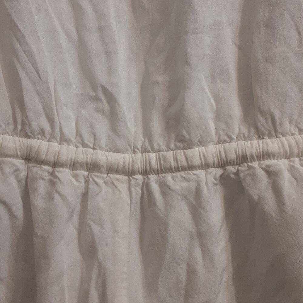 Love Riche Women's Long Sleeve White Embroidered Sleeve Body Suit Size Small - Picture 8 of 11